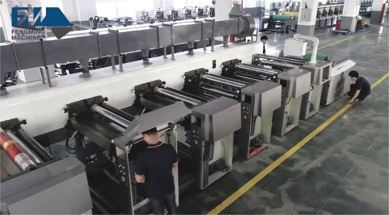 Machine d'impression à cylindres en céramique anilox de type unité haute performance
