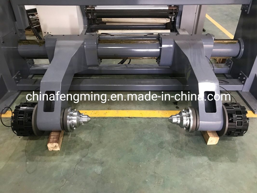 Machine d'impression à haute vitesse à quatre couleurs à flexographie avec une largeur d'impression maximale de 1000 mm
