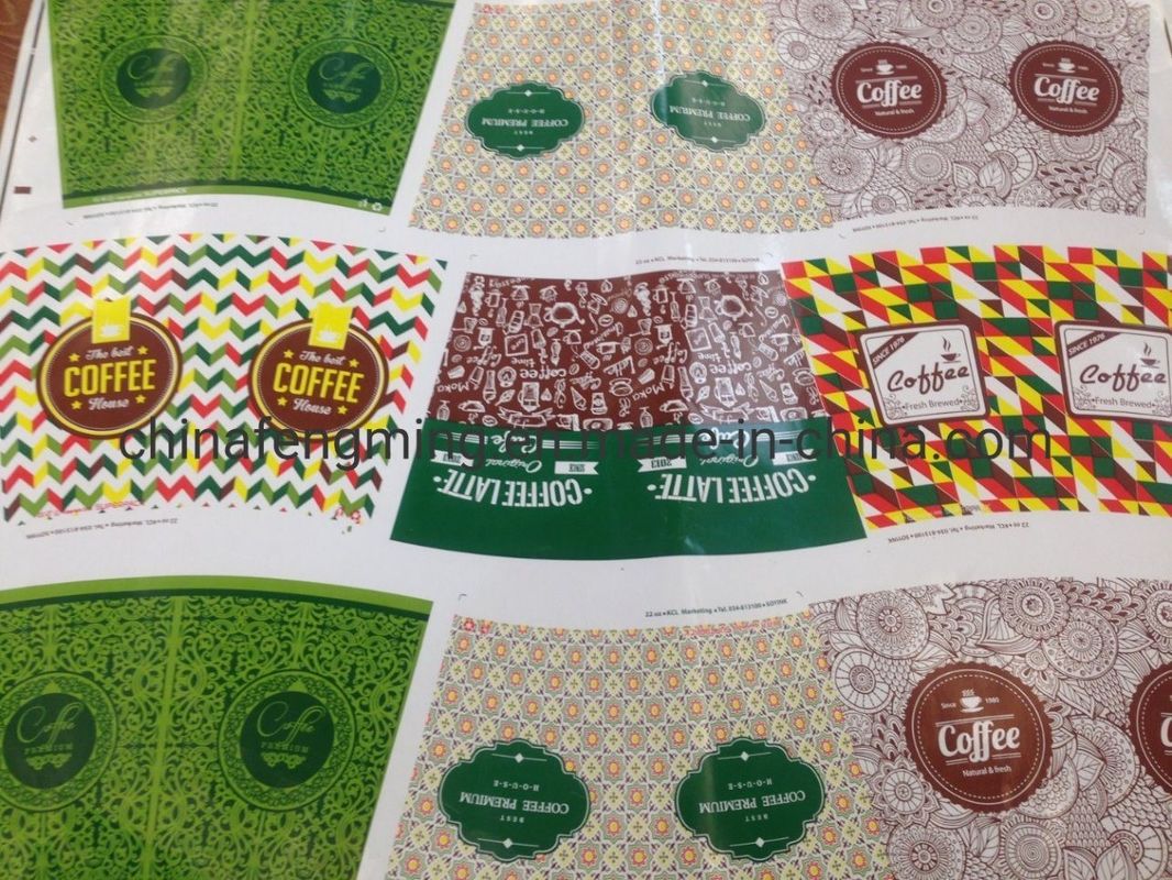 Machine d'impression de la boîte à salade Flexo avec 286-1200 mm d'impression répétée et rouleau en céramique Anilox