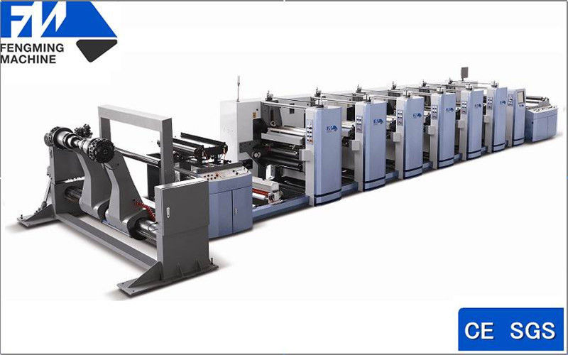 Max. 1830 mm Machine d'impression à grande vitesse pour carton papier 150 m/min Vitesse d'impression