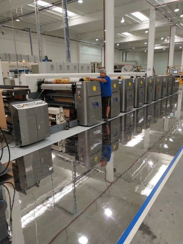 Machine d'impression FM-CS en carton ondulé pour des résultats d'impression précis et rapides