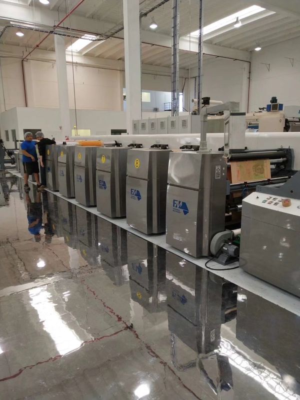 Machine d'impression FM-CS en carton ondulé pour des résultats d'impression précis et rapides