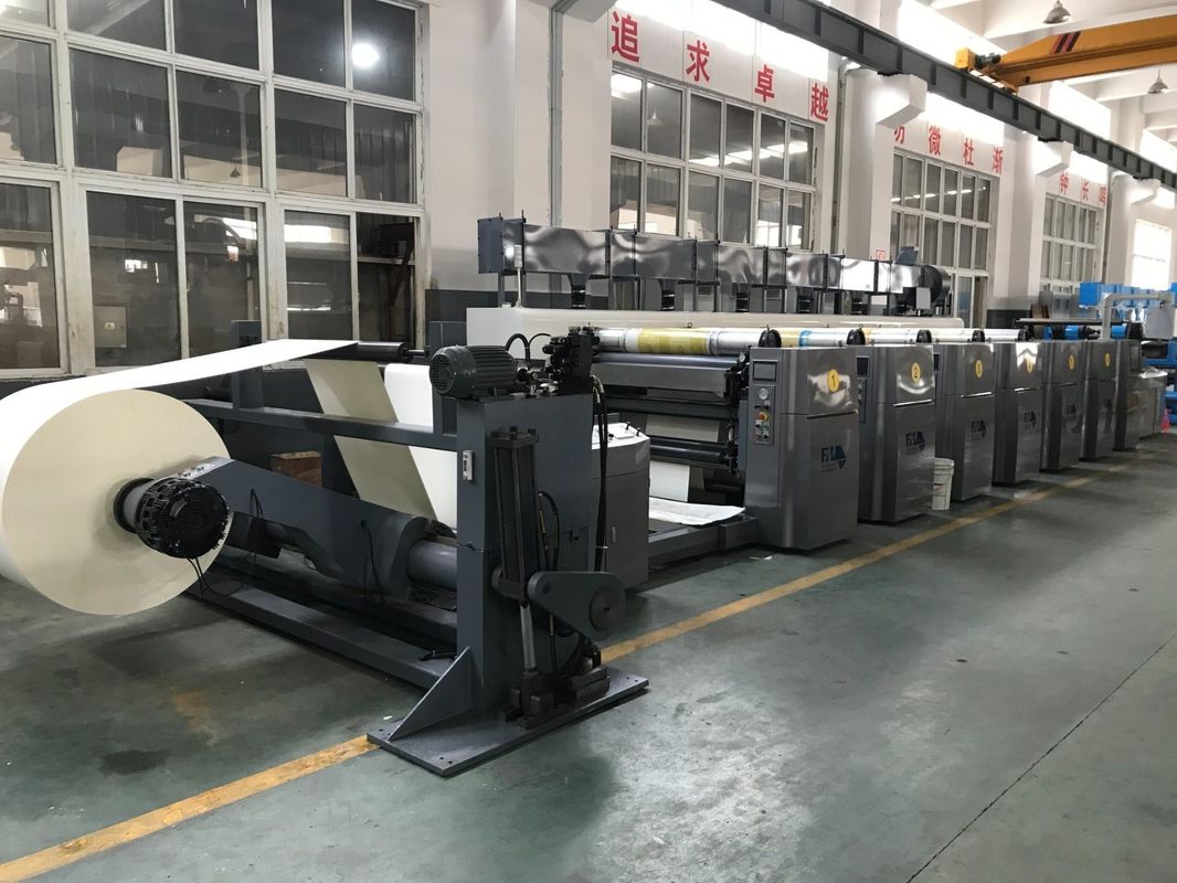 1370 mm Max. Largeur de la toile Flexographie machine d'impression pour emballage de sacs en papier tasse de papier