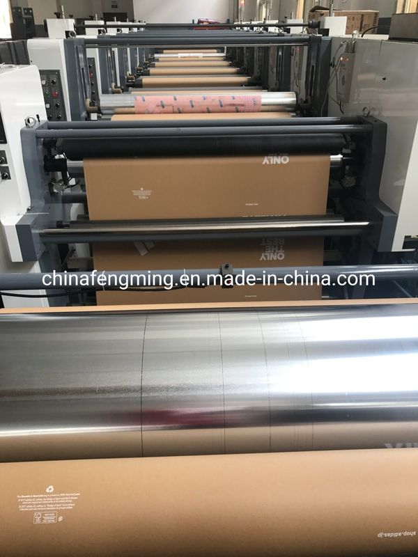 Largeur d'impression maximale 900 mm Sacs en papier de luxe Flexo machine d'impression pour les marques de luxe