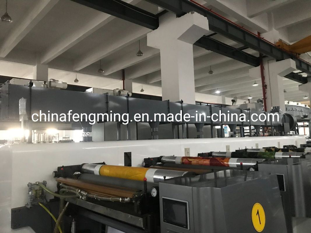 Machine d'impression flexible à contrôle servo pour l'impression rapide et rapide