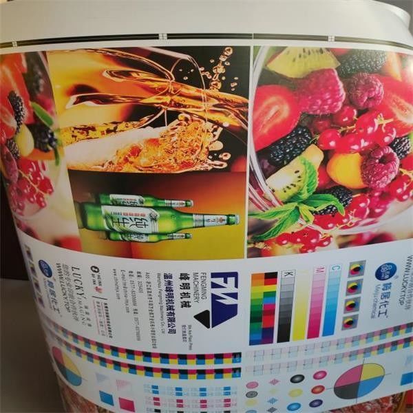 Machine d'impression flexographique FM-CS1020-1350 avec fonction de mémoire pour la position du registre