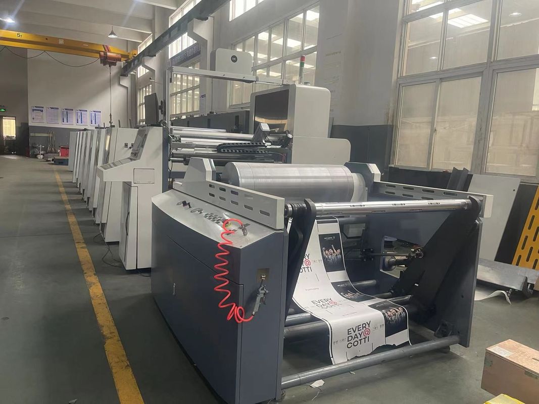150m/min Machine d'impression flexographique automatique d'emballage écologique avec unité de type