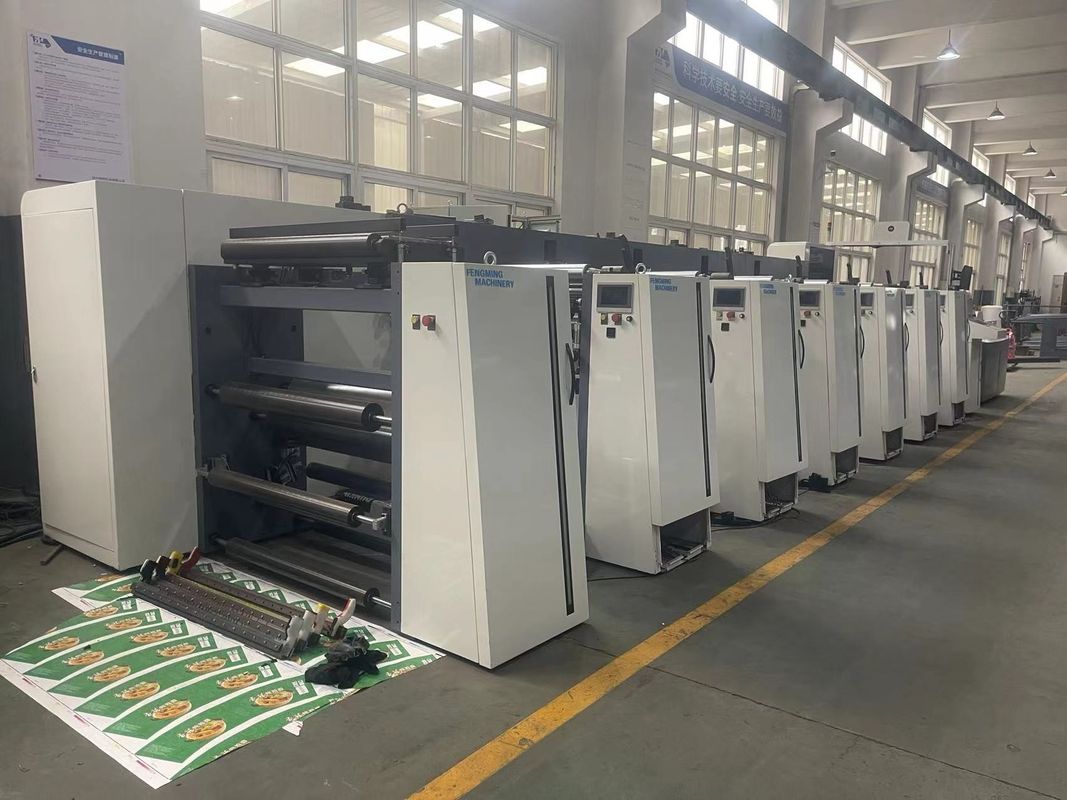 150m/min Machine d'impression flexographique automatique d'emballage écologique avec unité de type