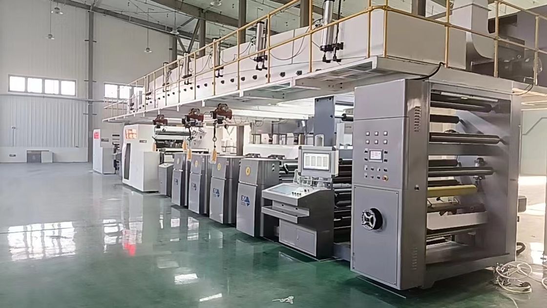 Vitesse max.mécanique 150m/min Unité d'impression flex pour gros rouleaux de diamètre 1524 mm