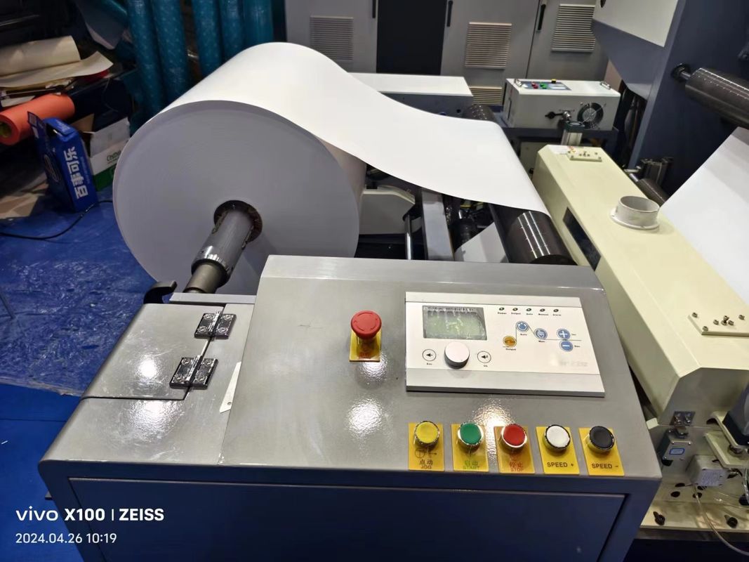 Machine d'impression automatique à rouleaux de papier Flexo pour les sacs d'emballage de hamburgers