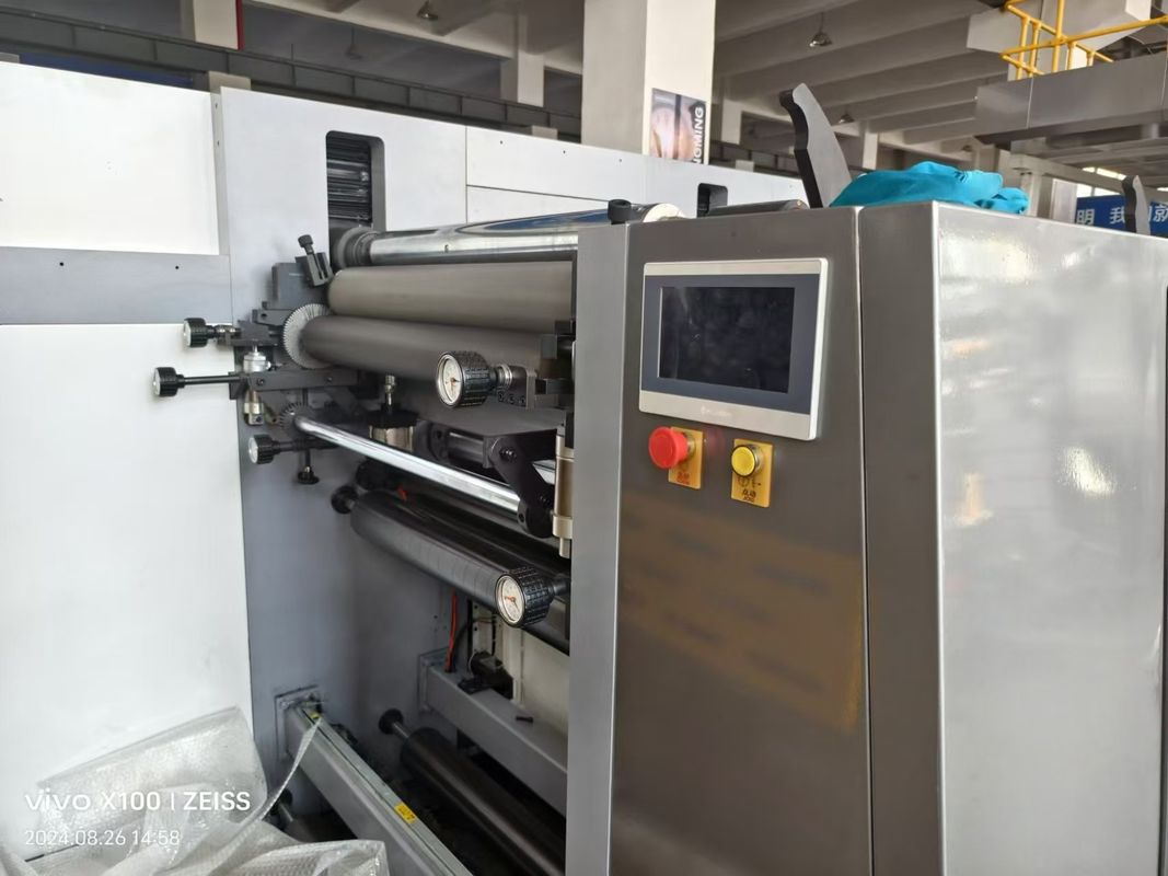 Papeterie plastique PE BOPP sac à rouleaux film Flexo machine d'impression Flexographie haute vitesse imprimante