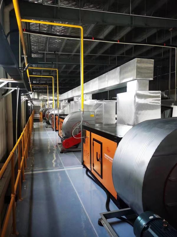 Machine de revêtement à double fente 1100 largeur 70 mètres four avec détection CCD et détection à deux images de rayons X