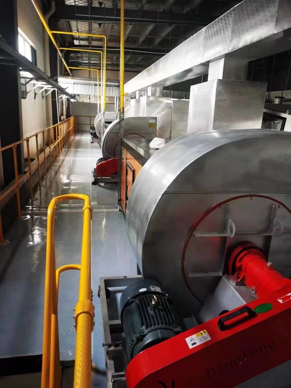 Machine de revêtement à double fente 1100 largeur 70 mètres four avec détection CCD et détection à deux images de rayons X