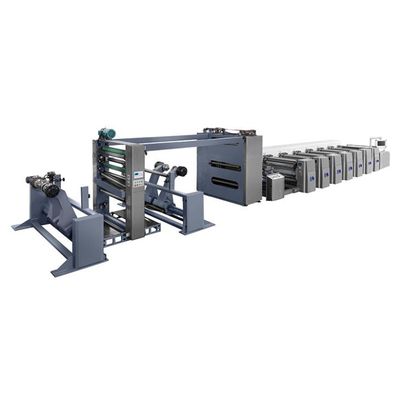 Dispositif automatique d'épissage du papier pour machine d'impression flexographique