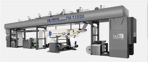 FM-T 1020 Pas de machine de revêtement en plastique pour un contrôle précis de la tension