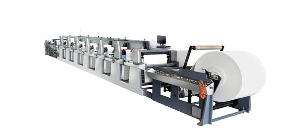 Imprimante flexographique automatique de qualité automatique pour les besoins d'impression d'emballages flexibles
