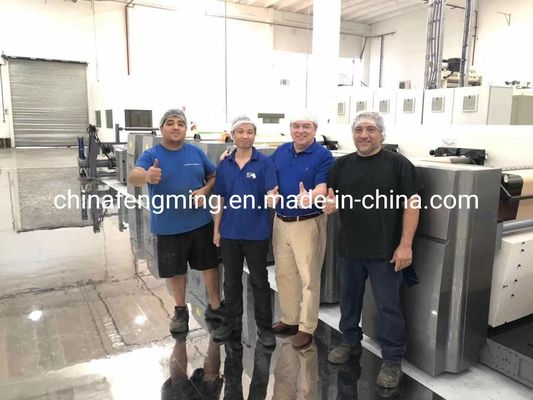 Vitesse d'impression de 200 m/min Machine d'impression flexo pour 8 couleurs fabriquée dans la machine de Fengming