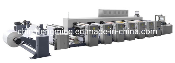 Machine d'impression flexible à contrôle servo pour l'impression rapide et rapide