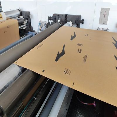 Machine d'impression flexographique à rouleaux à rouleaux de papier de type pétale à haut rendement