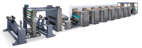 Type d'unité personnalisable Appareil d'épissage automatique du papier Machine d'impression pour l'industrie alimentaire et sanitaire
