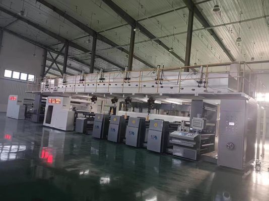 Amélioration de la qualité du produit Package médical Enduit de cadre Flexo Printer Servo Control