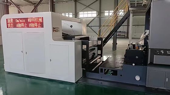 Puissance du moteur principal 11kw Package médical Encastrement du cadre Flexo imprimante pour l'impression multicolore