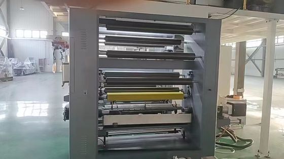 Max. Vitesse mécanique 150m/min Package médical cadre revêtement Flexo imprimante pour les résultats