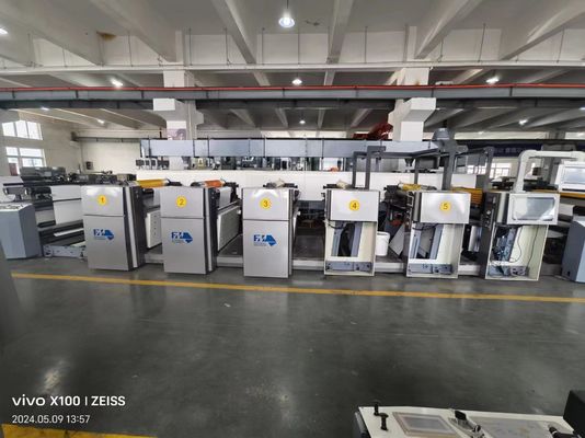 Machine d'impression flexographique de type unité de demande personnalisée pour économiser du temps et du matériel