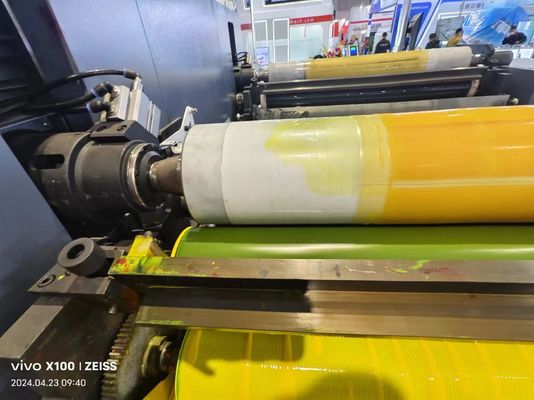 Sécheuse IR, machine à imprimer à grande vitesse à flexo avec méthode de dépliage/réplique automatique